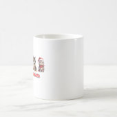 Mug Feux de Noël et de Chat (Centre)