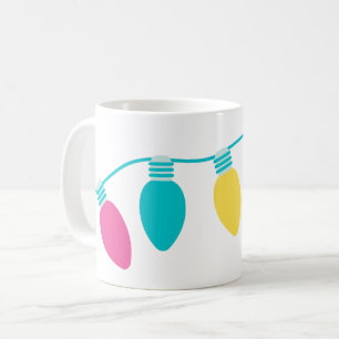 Mug Feux de Noël préppants personnalisés