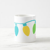 Mug Feux de Noël préppants personnalisés (Centre)