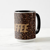 Mug Fèves de café (Devant droit)