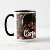 Mug Fèves de café grillées avec Scoop en argent Photo (Gauche)