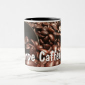 Mug Fèves de café grillées avec Scoop en argent Photo (Centre)