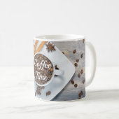 Mug Fèves de café modernes (Devant droit)