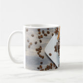 Mug Fèves de café modernes (Gauche)