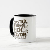 Mug Fèves grillées riche saveurs café délice (Devant gauche)