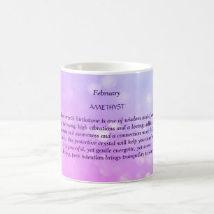 Mug Février Amethyst Birthstone