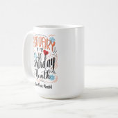 Mug Février Anniversaire Mois, Tout Mois, Capricorne (Devant gauche)