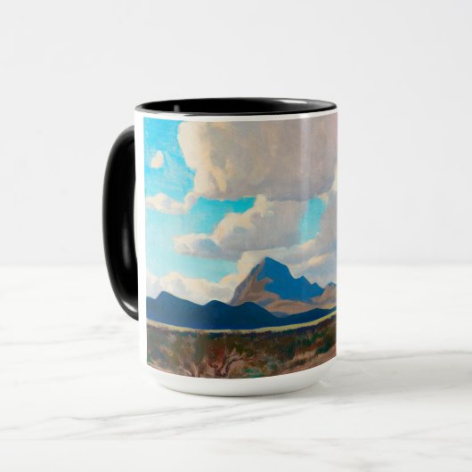 Mug Février après-midi, Tucson Mountains par Dixon (Devant gauche)