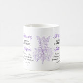 Mug Février Floral | Amethyst Birthday Keeps (Centre)