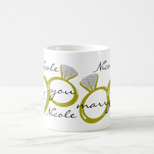 Mug fiançailles (Centre)