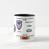 Mug Fiançailles de la 11ème Division Aéroportée (Centre)