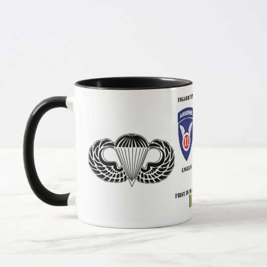 Mug Fiançailles de la 11ème Division Aéroportée (Gauche)