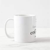 Mug Fiançailles drôles 'enGAYgées' (Gauche)