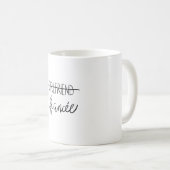 Mug Fiance de la petite amie (Devant droit)