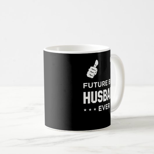 Mug Fiance Future Best Husband Ever Husband (Devant droit)