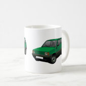 Mug Fiat Panda 30 / 45 vert (Devant droit)