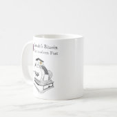 Mug Fiat postmoderne en Bitcoin de Satoshi (Devant gauche)