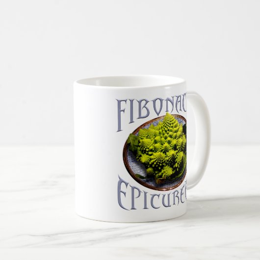 Mug Fibonacci épicurien (Devant droit)