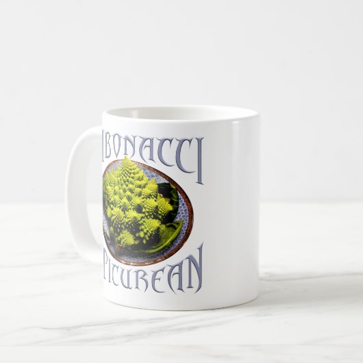 Mug Fibonacci épicurien (Devant gauche)