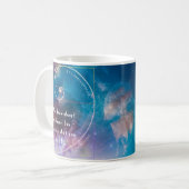 Mug fibonacci golden ratio univers infini méduse (Devant gauche)