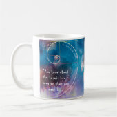 Mug fibonacci golden ratio univers infini méduse (Gauche)