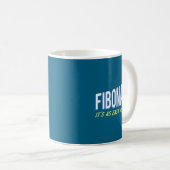 Mug Fibonacci Its As Easy As 1 1 2 3  (Devant droit)