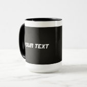 Mug Fibre de carbone (Devant gauche)