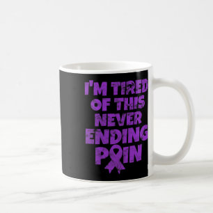 Mug Fibromyalgie Guerrier Je suis fatigué de ne jamais