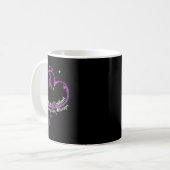 Mug Fibromyalgie résistante forte Pu de sensibilisatio (Devant gauche)
