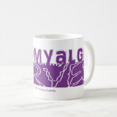 Mug Fibromyalgie se met sur mon Nerves (Devant droit)