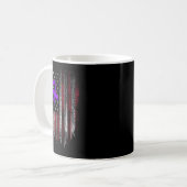 Mug Fibromyalgie Survivant Fier Guerrier 11 (Devant gauche)