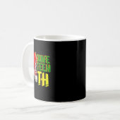 Mug Fiche nutritionnelle de Stepping To Juneteenth Bla (Devant gauche)