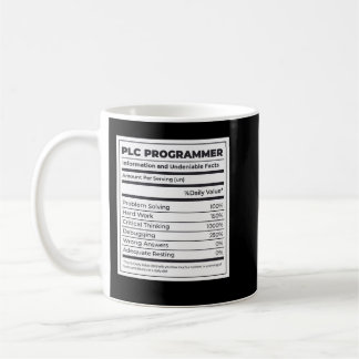 Mug Fiche nutritionnelle du programmeur