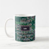 Mug Fiche technique informatique personnalisée (Gauche)