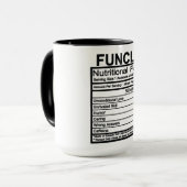 Mug Fiches nutritionnelles (Devant gauche)