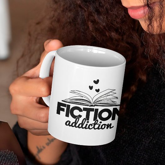 Mug Fiction Addiction Vocabulaire Lecture Citation Dit