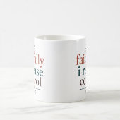 Mug Fidèlement, je libère le contrôle Écriture chrétie (Centre)