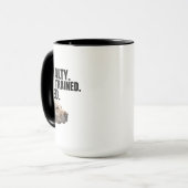 Mug Fidélité Pas Dressée - Née – Labrador Retriever Ja (Devant gauche)