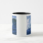 Mug Fidji, Tavarua, Cloudbreak. Une vague (Centre)