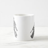 Mug Field Hockey Goalie Word Art (Centre)