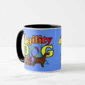 Mug Field Spaniel Agilité (Devant gauche)