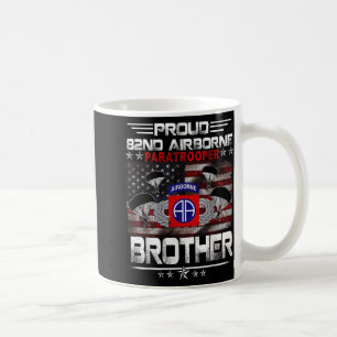 Mug Fier 82e Parachutiste aéroporté Drapeau américain 