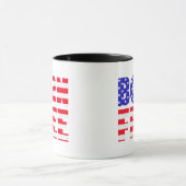 Mug Fier Américain Né Libre Amateurs De Liberté Indépe (Centre)