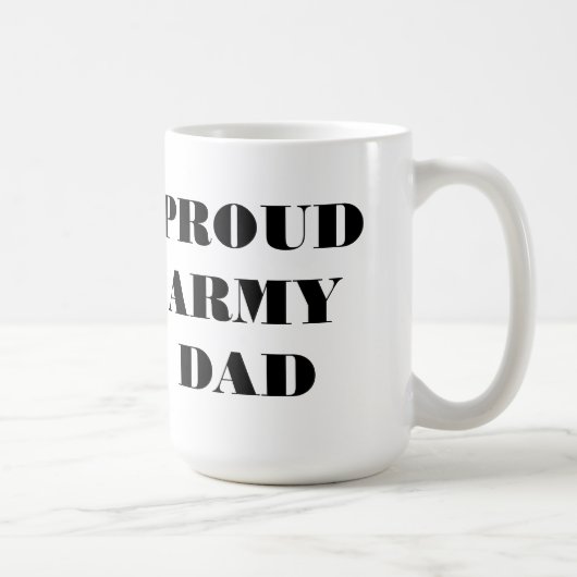 Mug Fier Armée Papa (Droite)