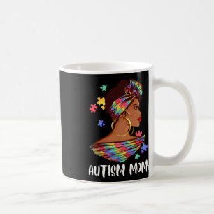 Mug Fier Autisme Maman Afro Puzzle Sensibilisation Cad