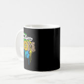 Mug Fier Autisme Maman Soutien Sensibilisation sur l'a (Devant gauche)