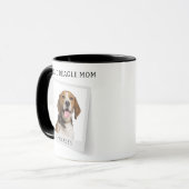 Mug Fier Beagle Chien Maman Personnalisé Animaux de co (Devant gauche)