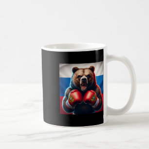 Mug Fier Boxer d'ours russe Russie Boxer de Kickboxer