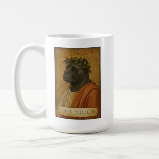 Mug Fier Cane Corso "Veni, Vidi, Eti" (Gauche)
