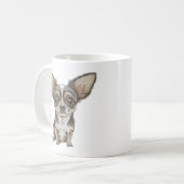 Mug Fier Chihuahua Maman | Chien drôle (Devant gauche)